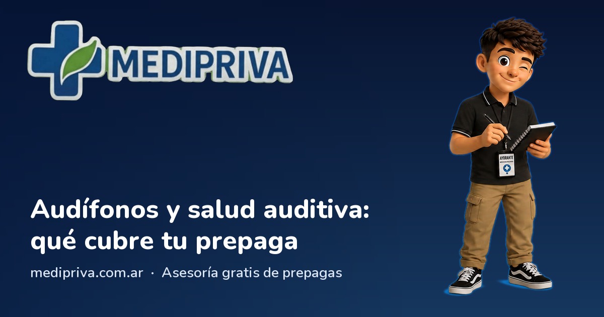 Miniatura: Audífonos y salud auditiva: qué cubre tu prepaga