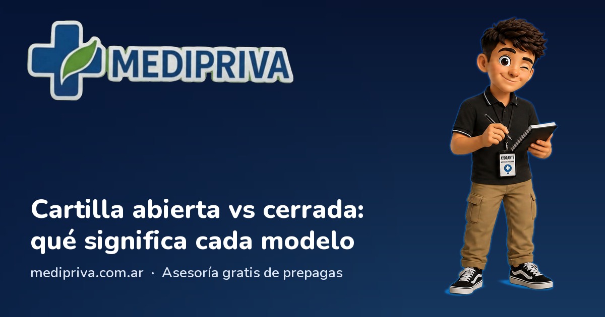 Miniatura: Cartilla abierta vs cerrada: qué significa cada modelo