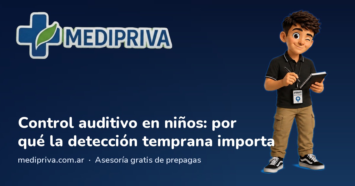 Miniatura: Control auditivo en niños: por qué la detección temprana importa