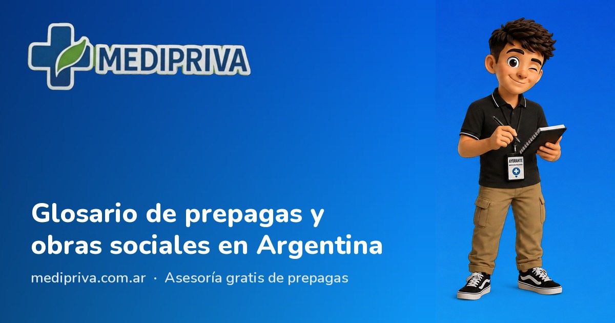 Glosario de prepagas