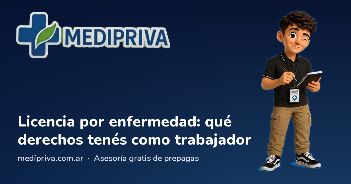 Miniatura: Licencia por enfermedad: qué derechos tenés como trabajador