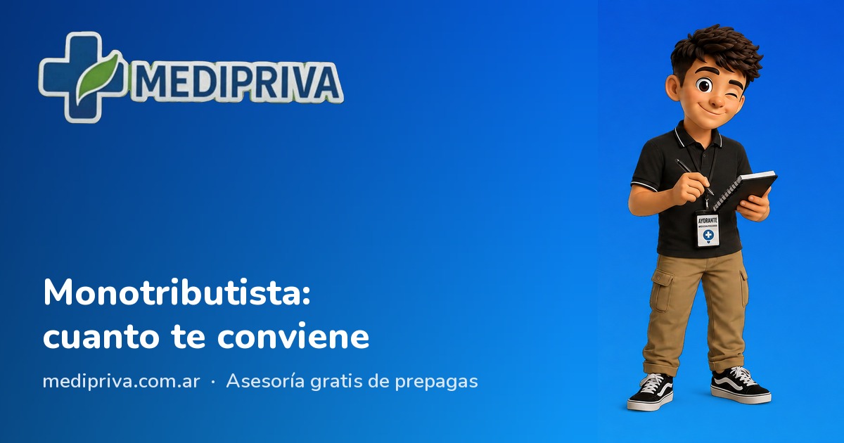 Miniatura: Monotributista: cuánto te conviene una prepaga en 2026