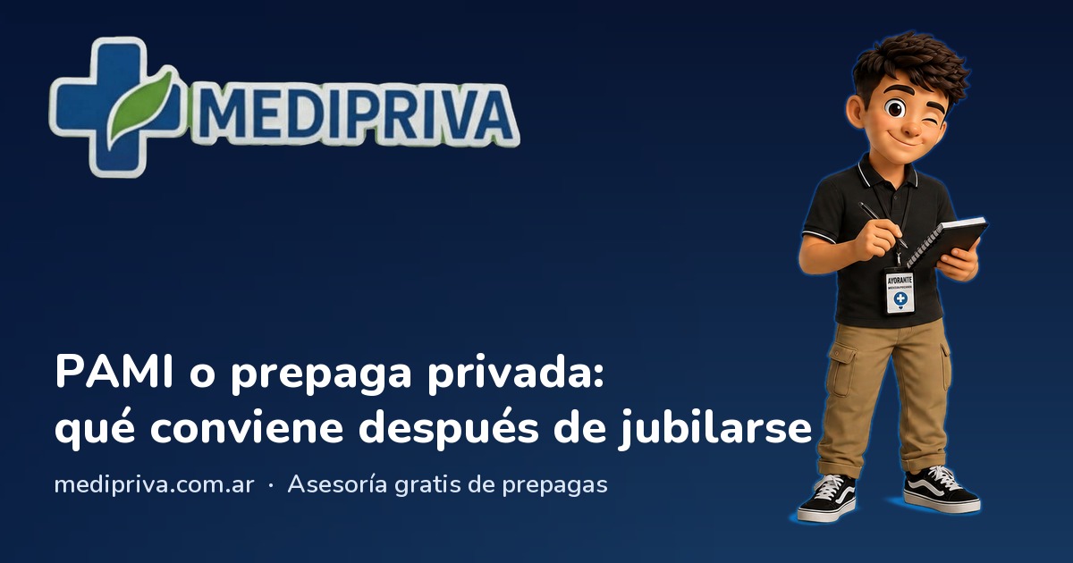 Miniatura: PAMI o prepaga privada: qué conviene después de jubilarse