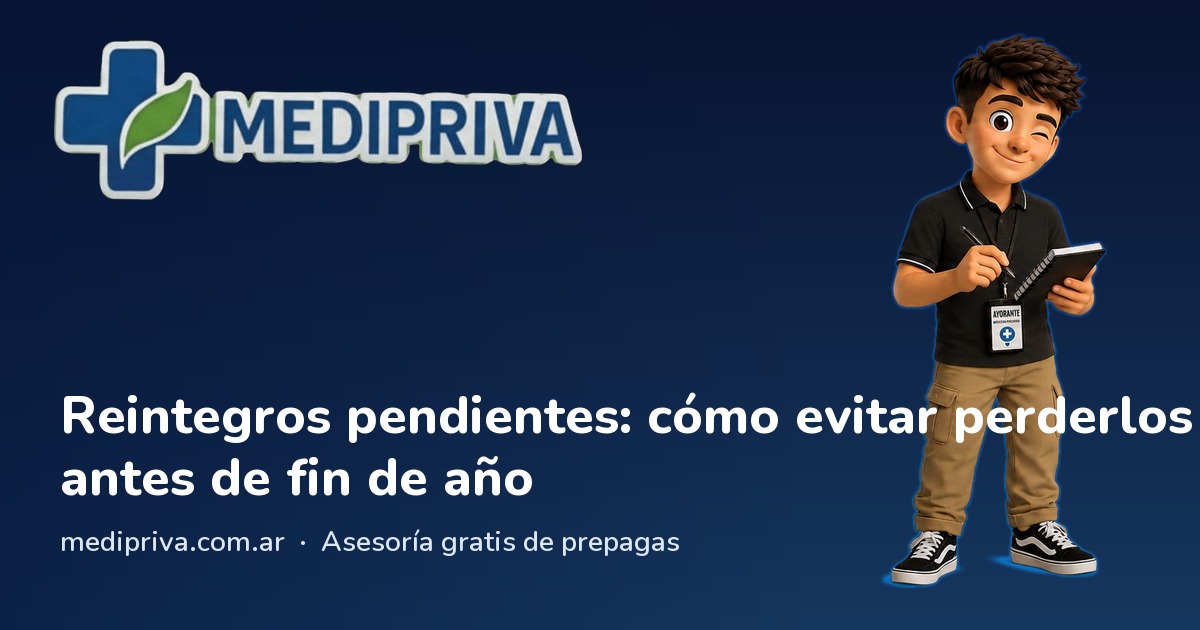 Miniatura: Reintegros pendientes: cómo evitar perderlos antes de fin de año