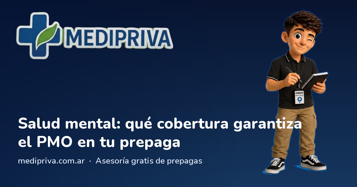 Miniatura: Salud mental: qué cobertura garantiza el PMO en tu prepaga