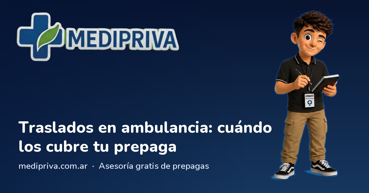 Miniatura: Traslados en ambulancia: cuándo los cubre tu prepaga