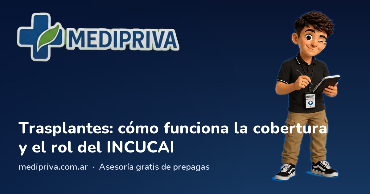 Miniatura: Trasplantes: cómo funciona la cobertura y el rol del INCUCAI